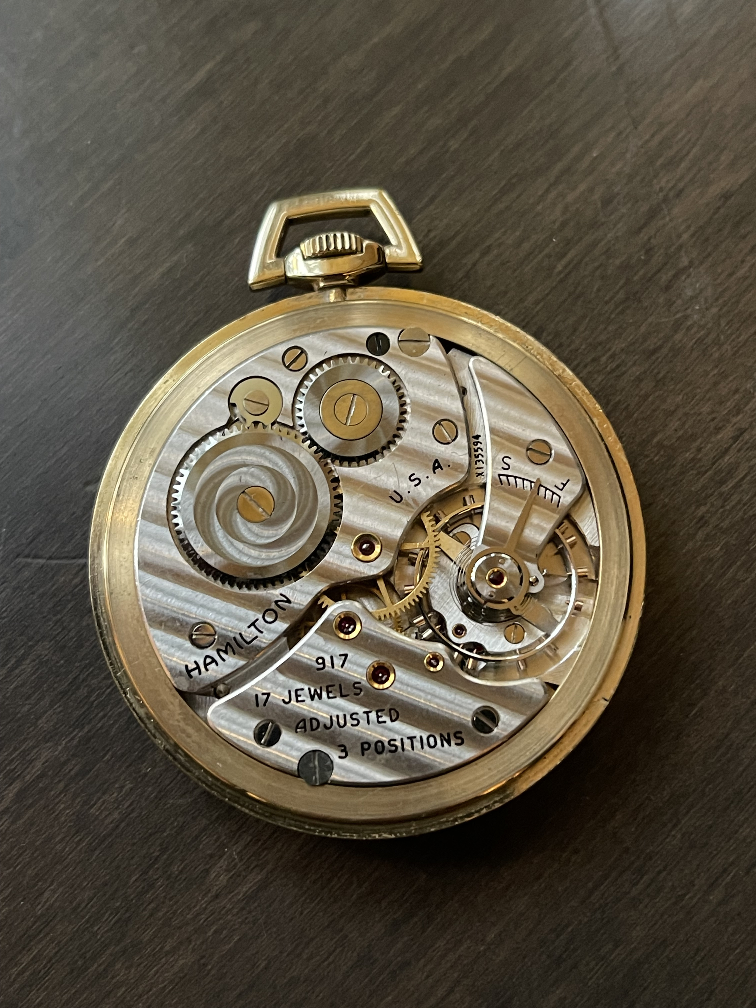 Hamilton Grade 917 Watch #X135594 - 10s, 17j - Uploaded by jesbob7