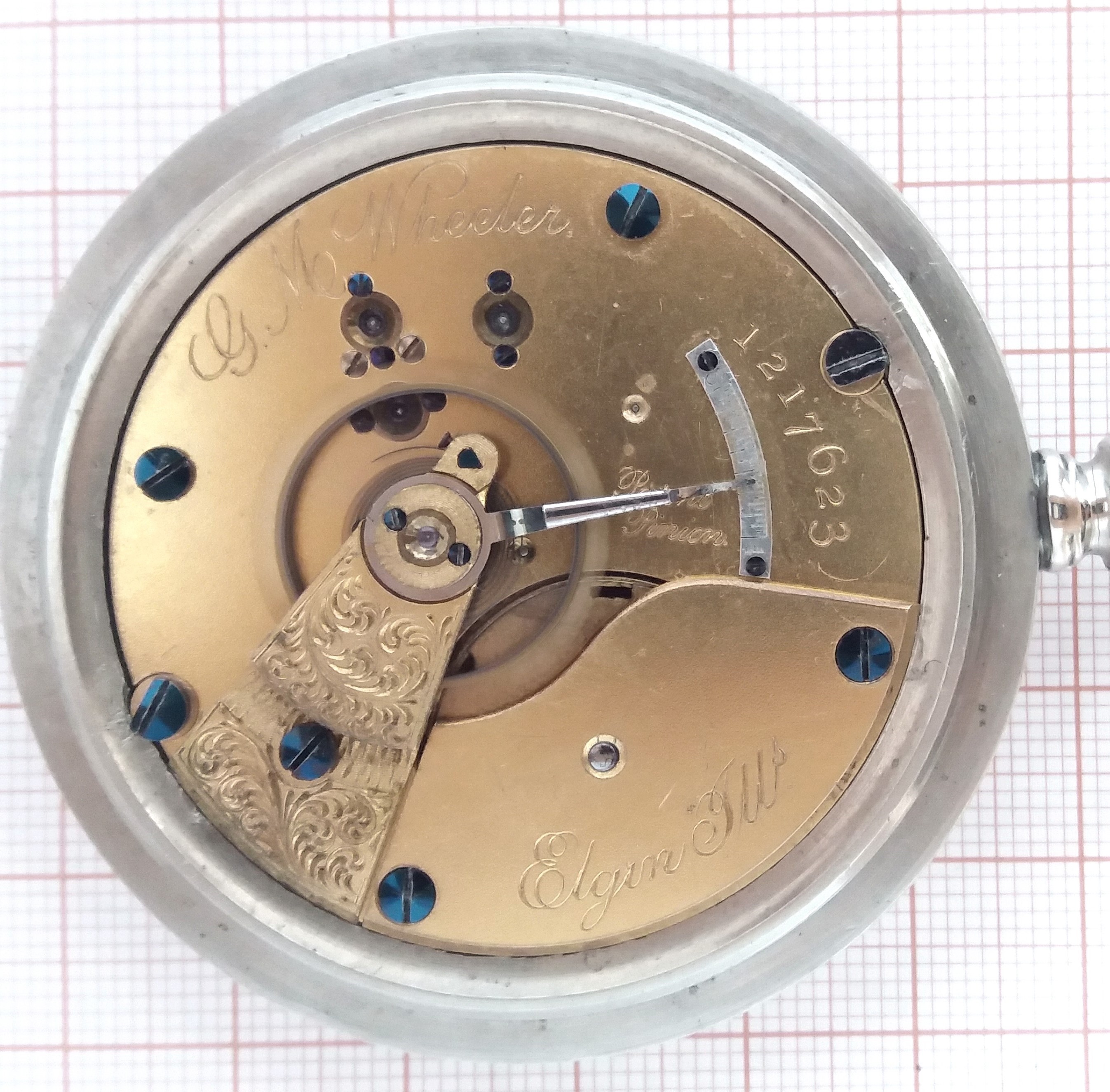 Elgin Grade 82 Watch #1217623 - 18s, 13j - Uploaded by bobik55