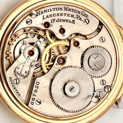 Hamilton Grade 975 Watch #867920 - 16s, 17j - Uploaded by Rickglick1