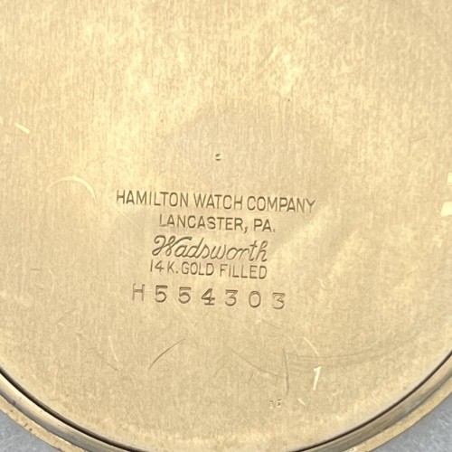 Hamilton Watch Co. Grade 917 Pocket Watch image 3