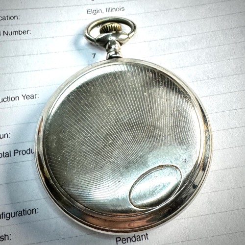 Elgin National Watch Co. Grade 293 Pocket Watch image 3