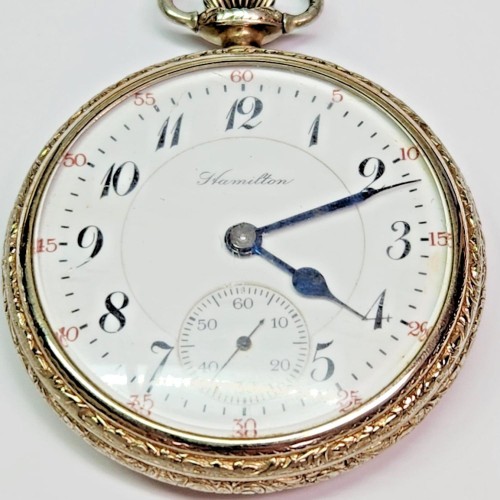 Hamilton Watch Co. Grade 974 Special Pocket Watch image 3