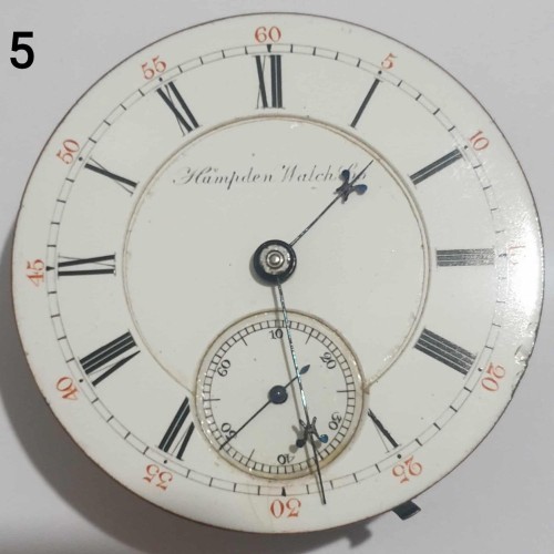 Hampden Watch Co. Grade Railway Pocket Watch image 2