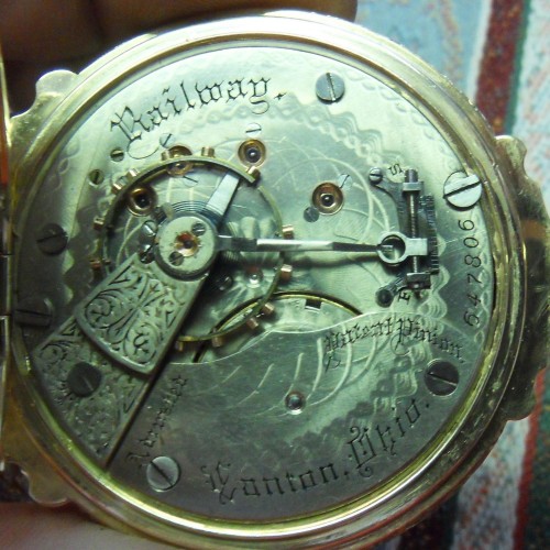 Hampden Watch Co. Grade Railway Pocket Watch image 1