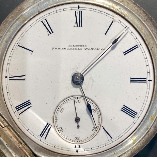 Illinois Watch Co. Grade Miller Pocket Watch image 2