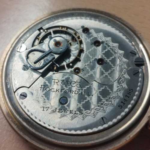Rockford Grade 835 Pocket Watch