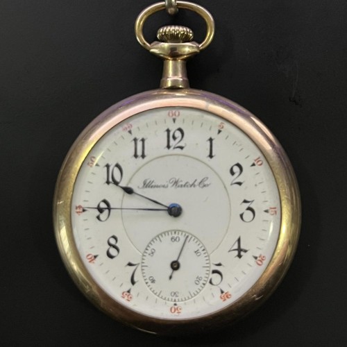 Illinois Watch Co. Grade 219 Pocket Watch image 2