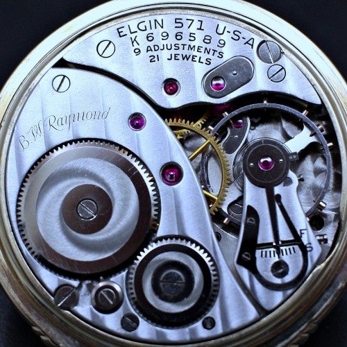 Elgin Grade 571 Pocket Watch Image