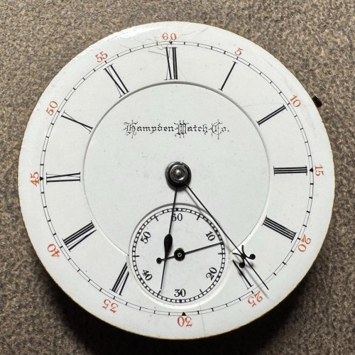 Hampden Grade Railway Pocket Watch Image