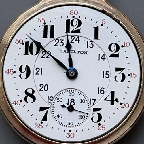 Hamilton Watch Co. Grade 950 Pocket Watch image 2