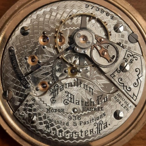Hamilton Grade 936 Pocket Watch Image