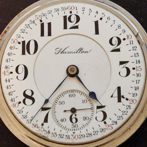 Hamilton Watch Co. Grade 948 Pocket Watch image 2