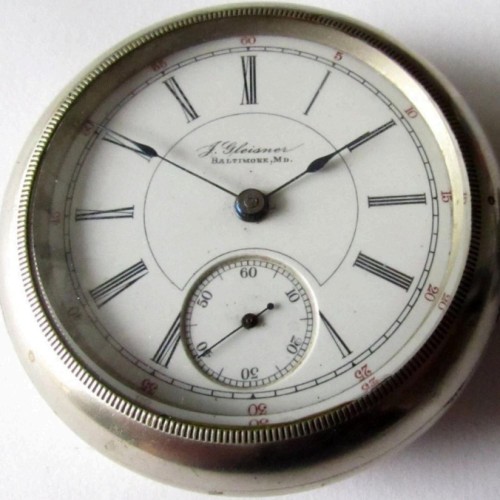 Illinois Watch Co. Grade 101 1/2 Pocket Watch image 2