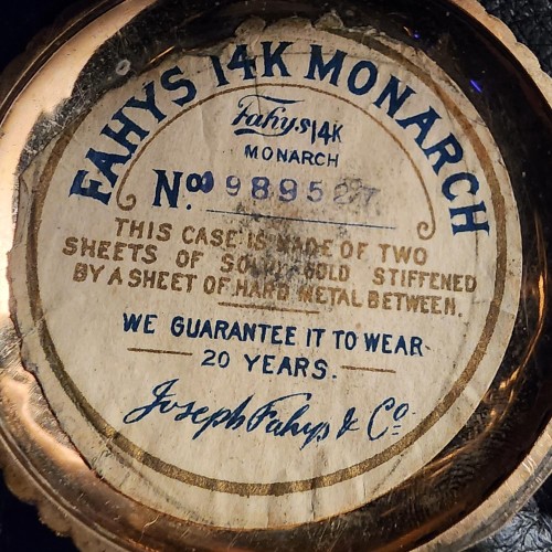 American Waltham Watch Co. Grade No. 3 Pocket Watch image 4