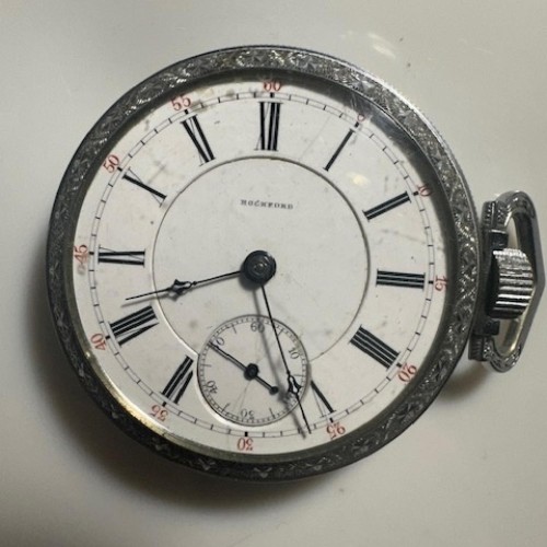 Rockford Watch Co. Grade 49 Pocket Watch image 2