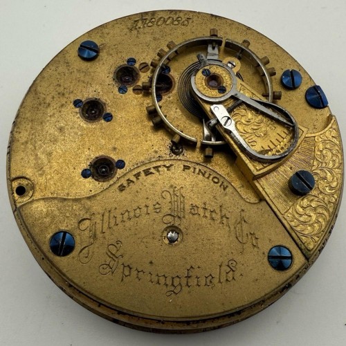 Illinois Grade 60 Pocket Watch Image