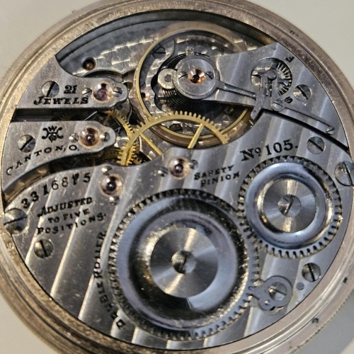 Hampden Grade No. 105 Pocket Watch