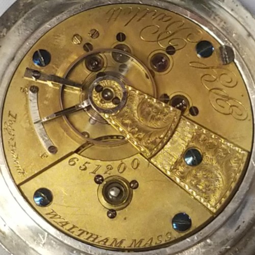 Waltham Grade P.S. Bartlett Pocket Watch Image