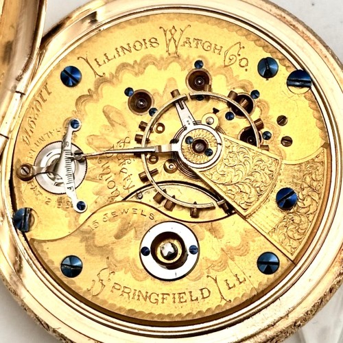 Illinois Watch Co. Grade 60 Pocket Watch image 1
