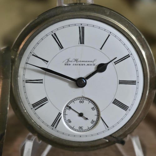 Illinois Watch Co. Grade 101 1/2 Pocket Watch image 2