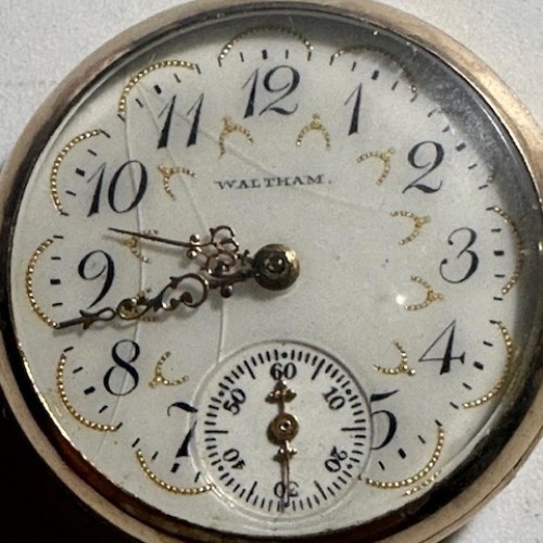 Waltham Grade Seaside Pocket Watch Image