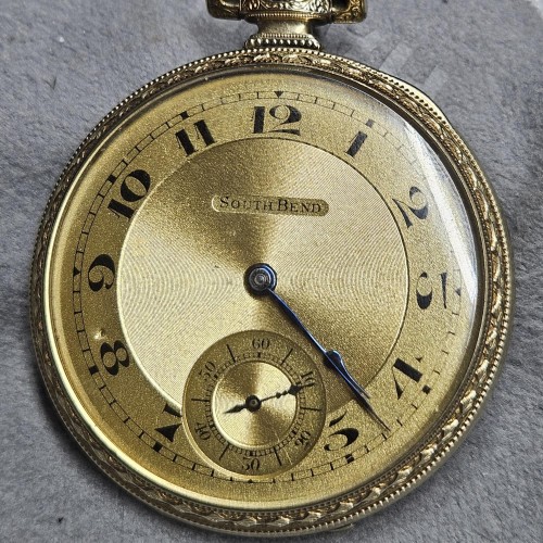 South Bend Watch Co. Grade 407 Pocket Watch image 2