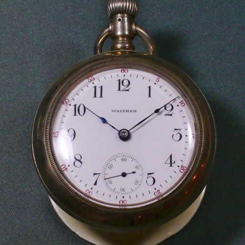 ［鑑定済］American Waltham Watch silver925 鑑定済］American Waltham Watch silver925