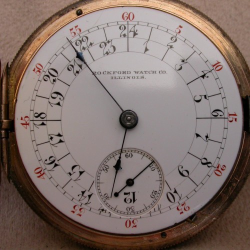 Rockford Watch Co. Grade Unknown Pocket Watch image 2