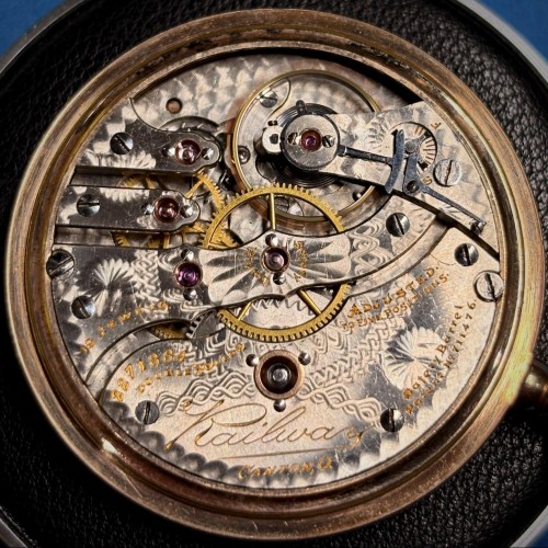 Hampden Grade Railway Pocket Watch Image