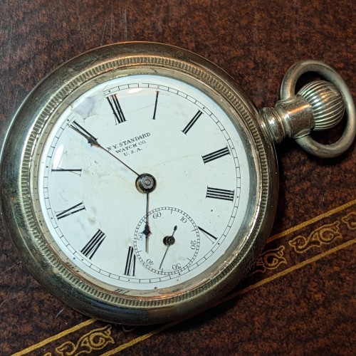 New York Standard Grade 60 Pocket Watch image 2