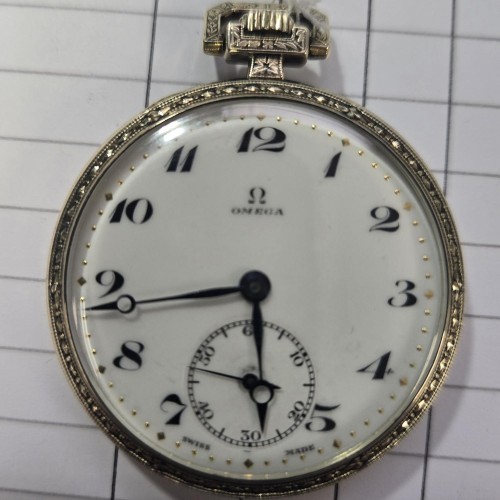 Omega Watch Co. Grade Unknown Pocket Watch Image
