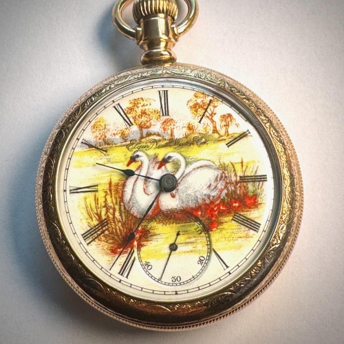 Elgin National Watch Co. Grade 208 Pocket Watch image 2
