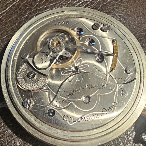 Columbus Watch Co. Grade 22 Pocket Watch image 1