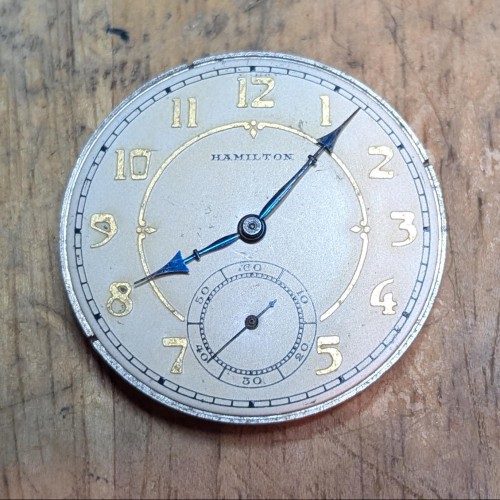 Hamilton Watch Co. Grade 918 Pocket Watch image 2
