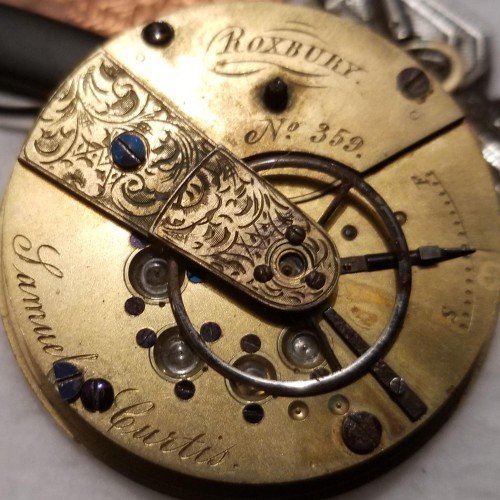 Boston Watch Co. Grade Samuel Curtis Pocket Watch Image