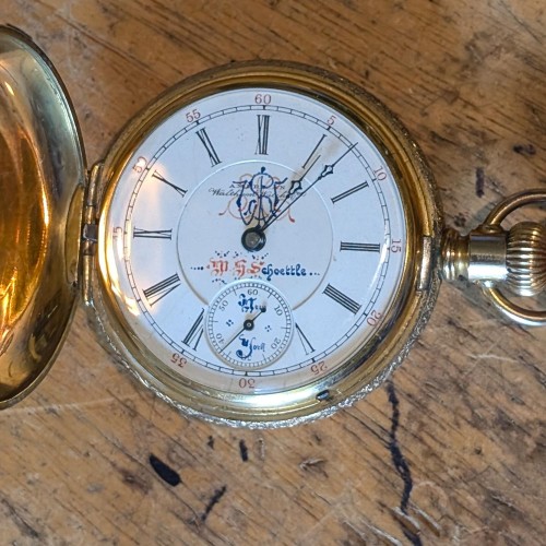 American Waltham Watch Co. Grade No. 35 Pocket Watch image 2