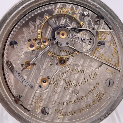 Hamilton Grade 940 Pocket Watch Image