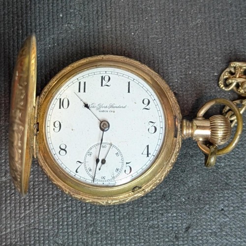 New York Standard Watch Co. Grade  Pocket Watch Image