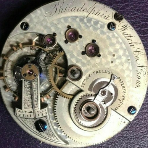 Philadelphia Watch Co. Grade  Pocket Watch Image