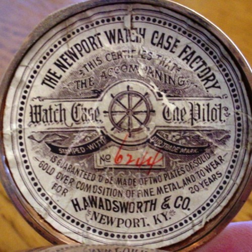 Aurora Watch Co. Grade  Pocket Watch Image