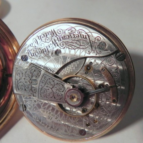 American Waltham Watch Co. Grade No. 820 Pocket Watch 