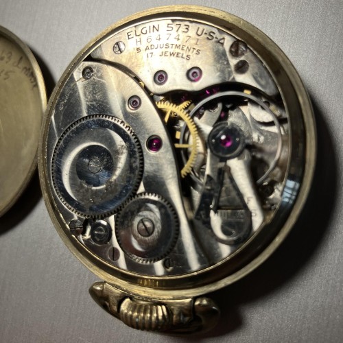 Elgin National Watch Co. Grade 573 Pocket Watch image 1