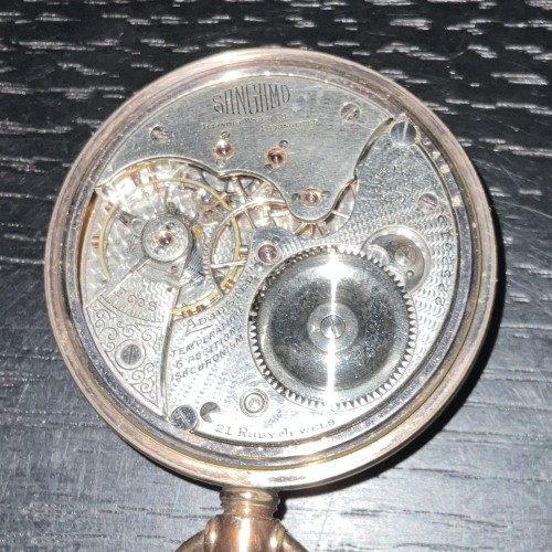 Illinois Watch Co. Grade Sangamo Pocket Watch image 1