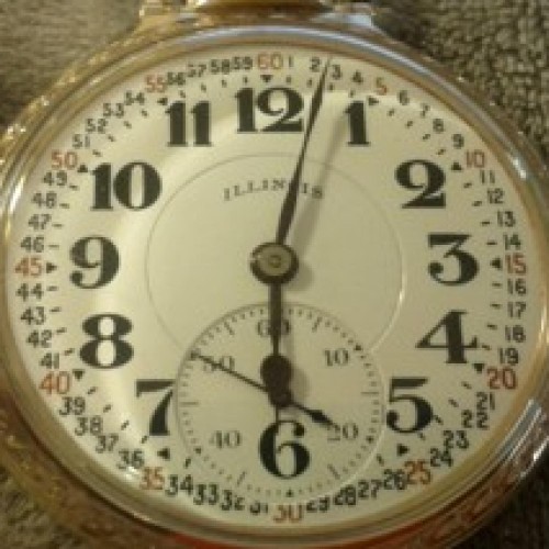 Illinois Watch Co. Grade Bunn Special Pocket Watch image 2
