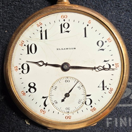 Illinois Watch Co. Grade 255 Pocket Watch image 2