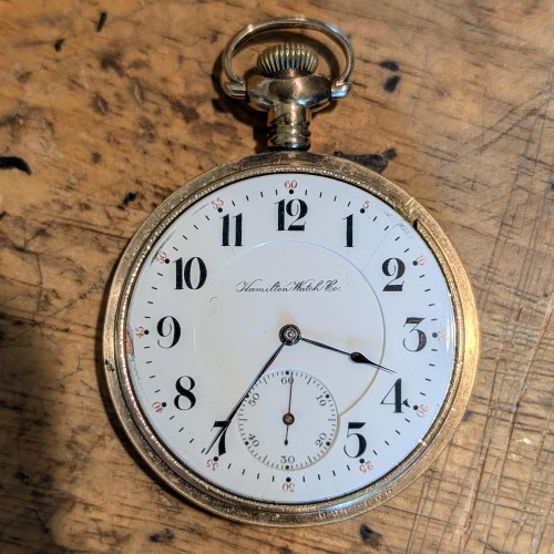 Hamilton Watch Co. Grade Hayden W. Wheeler Pocket Watch image 3