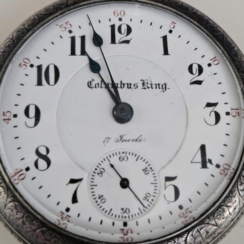 Columbus Watch Co. Grade Columbus King Pocket Watch Image