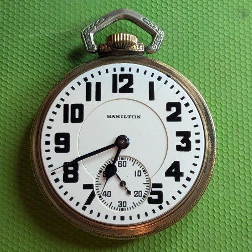 Hamilton Watch Co. Grade 950 Pocket Watch image 2