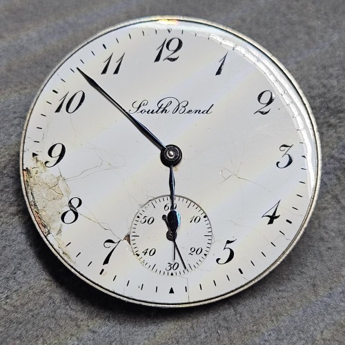 South Bend Watch Co. Grade 411 Pocket Watch image 2