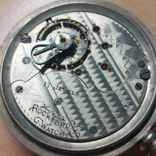 Rockford Grade 835 Pocket Watch